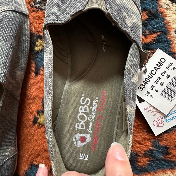 NWT Sketchers Bobs Memory Foam Slip-Ons - Picture 5 of 6